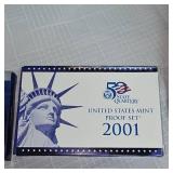 2025,2001 US Mint Proof Sets(2)
