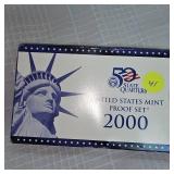 1999,2000 US Mint Proof Sets (2)