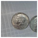 1965,1967 Kennedy Halfs, 50c