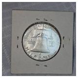 1948D,1963D Franklin Halfs 50c