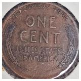 1909 VDB Wheat Penny 1c