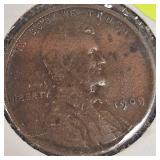 1909 VDB Wheat Penny 1c