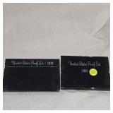 1979,1980 US Mint Proof Sets (2)