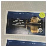2019 West Point Lincolns, 2020 WP Jeffersons, 2018 WP Proof Set