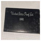1978,1981 US Mint Proof Sets (2)