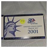 2000,2001 US Mint Proof Sets (2)