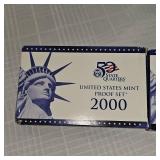 2000,2001 US Mint Proof Sets (2)