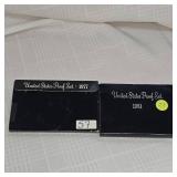 1977,1981 US Mint Proof Sets (2)