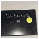 1977,1981 US Mint Proof Sets (2)