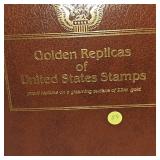 1985-1988 US 22Kt Stamp Collection as Pictured