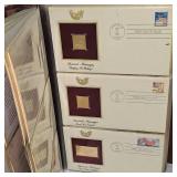 1985-1988 US 22Kt Stamp Collection as Pictured