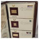 1985-1988 US 22Kt Stamp Collection as Pictured