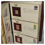 1985-1988 US 22Kt Stamp Collection as Pictured