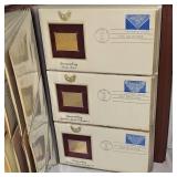 1985-1988 US 22Kt Stamp Collection as Pictured