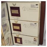 1985-1988 US 22Kt Stamp Collection as Pictured