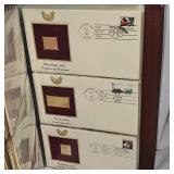 1985-1988 US 22Kt Stamp Collection as Pictured