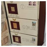 1985-1988 US 22Kt Stamp Collection as Pictured