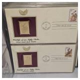 1987 US Wildlife 22kt Gold Stamp Collection