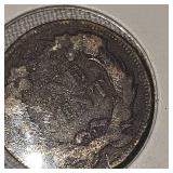 1858 Flying Eagle Cent, FE Large Letters
