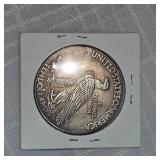2-1907 Indian Head $10 Copy, Silver Plated