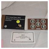 2012 US Mint Proof Quarter Set