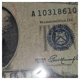 1953 $10 Silver Certificate, XF