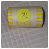 Treasury $10 roll of Half Dollars, 50c
