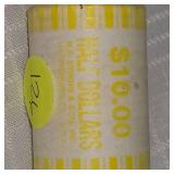 Treasury $10 roll of Half Dollars, 50c