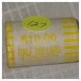 Treasury $10 roll of Half Dollars, 50c