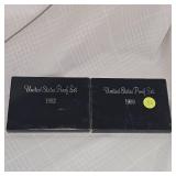 1980,1982 US Mint Proof Sets (2)