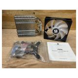 Thermalright Assassin X 120R SE V2 CPU Cooler, 4 6mm Heat Pipes, 1550RPM Speed 120mm RGB PWM Quiet Fan CPU Cooler with S-FDB Bearing, for AMD AM4 AM5/Intel 1700/1150/1151/1200/1851