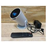 Magcubic 2026 Upgraded HY300PRO Mini Projector with WiFi and Bluetooth, Portable Projector 4K Support, Auto Keystone, 180 Degree Rotation, Smart Proyector for Home Outdoor