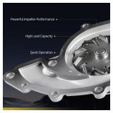 AW6778 Engine Water Pump Kit Fit for Jeep Cherokee, Chrysler 200 2014 2015 2016 2017 2018 2019 2020 2021 2022 V6 3.2L 3.6L AW6778, W2770M