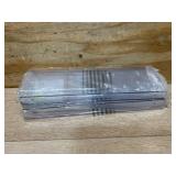 RLAVBL 6 Pack Acrylic Shelves, 15" Floating Wall Shelves for Bedroom, Living Room, Bathroom, Kitchen Storage