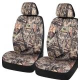 Mossy Oak Camo Seat Covers Low Back - Made with Cotton Twill, Airbag Compatible, Universial Fit Most Bucket Seats - Official Licensed Product
