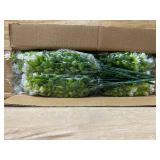 Grunyia 20 Bundles Artificial Flowers for Outdoors, UV Resistant Fake Plants Flowers Greenery Shrubs Plants for Decoration Outside Plants Hanging Planter Home Garden Decor (White)