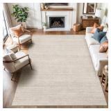 Valenrug Washable Rugs 3x5 - Stain Resistant 3x5 Area Rugs for Living Room, Non Slip Backing Printed Entryway Rugs for Bedroom, Folable Machine Washable Area Rug(3