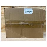 6 Pack Photo Storage Box, Fits 8" x 10" Photo, Large Plastic Scrapbook Paper Storage with Snap-Tight Latch, Clear Photo Organizer for Protecting Photo, Craft, Scrapbook, Office Supply, A4 File