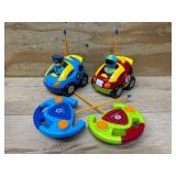 PREXTEX Remote Control Car for Toddlers (Police/Race Car)