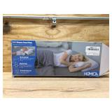 HOMCA Memory Foam Cervical Pillow, 2 in 1 Ergonomic Contour Orthopedic Pillow for Neck Pain, Contoured Support Pillows for Side Back Stomach Sleepers