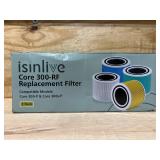 Core 300 Replacement Filter for LEVOIT Core 300 Core300-P Core 300S Core 300-P VortexAir Air Purifier, Core 300-RF, 3-in-1 Activated Carbon, 2 Pack, White, Core 300-P