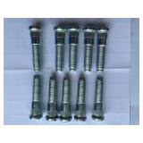 10PCS M14-1.50 Serrated Wheel Stud Bolts 610-615 - 0.62