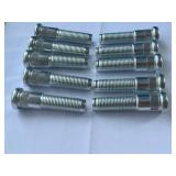 10PCS M14-1.50 Serrated Wheel Stud Bolts 610-615 - 0.62