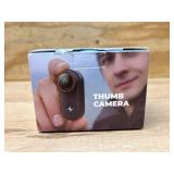 4K Mini Body Camera with 64GB Card, Thumb Action Camera Magnetic Mount 1.47" Screen, Wearable POV Camera for TikTok YouTube Vlogging Motorcycle Security