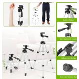 Laser Level with 40in Tripod, HUEPAR 98Ft Self Leveling Laser Level Green Line Laser Cross Line Laser Leveler Tool for Picture Hanging, Home Renovation, Indoor Project, Battery&Carrying Bag Included