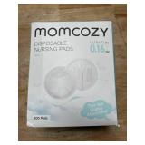 Momcozy Ultra-Thin Disposable Nursing Pads, Ultra-Absorbent and Breathable Portable Breast Pads, Make The Breasts Light and Unburdened, with Reinforced Adhesive, Individually Packaged (200 Count)