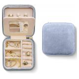 Benevolence LA Plush Velvet Travel Jewelry Box   Featured in Oprah