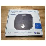 Etekcity Smart Rechargeable Scale for Body Weight, BMI, Fat, Muscle Mass, Digital Bathroom Scale with 13 Metrics, Secret Mode, Bluetooth Connect to Free Apps, Stealth Black