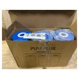 PUREPLUS 5 Micron 10" x 4.5" FXHTC Whole House Sediment and Carbon Water Filter Replacement Cartridge for GE GXWH40L, GXWH35F, GNWH38S, Culligan RFC-BBSA, WRC25HD, RFC-BB, PP10BB-CC, WFHD13001, 3Pack