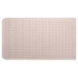 MicoYang Silicone Dish Drying Mat for Multiple Usage,Easy clean,Eco-friendly,Heat-resistant Silicone Mat for Kitchen Counter or Sink,Refrigerator or Drawer Liner Tapioca 4XL 32 inches x 18 inches